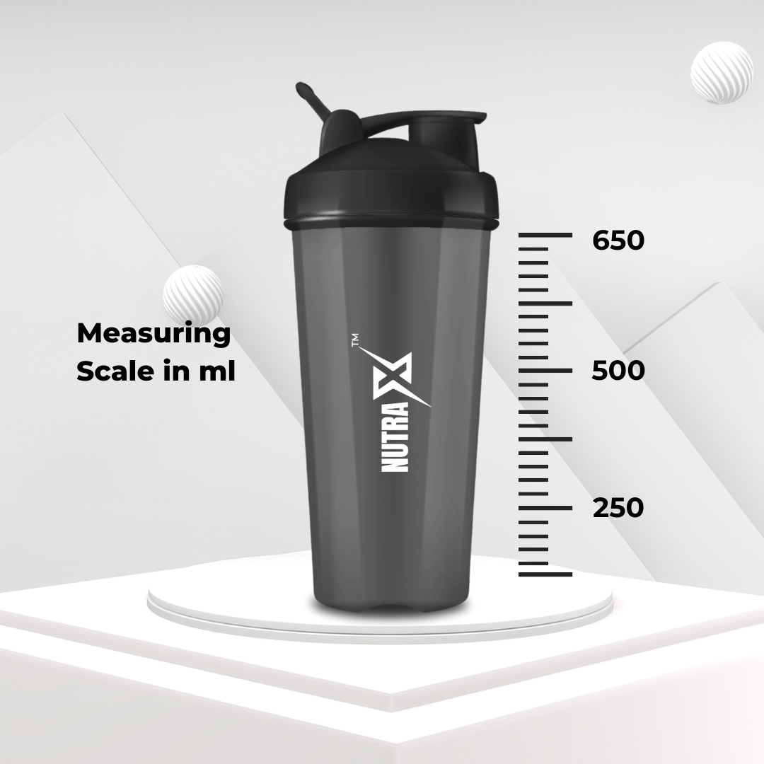 NutraX Classic Gym Shaker (650 ml)